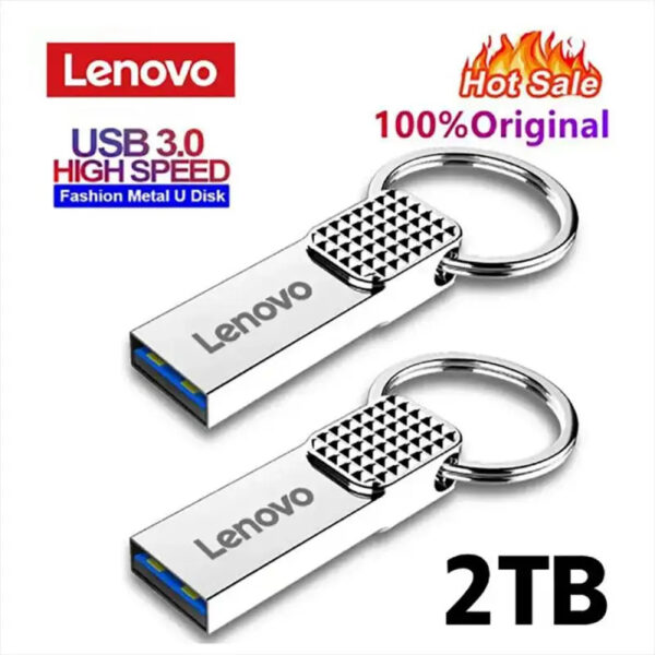 Lenovo 2TB USB 3.0 Flash Drive | Waterproof & Portable Memory Storage - Image 3