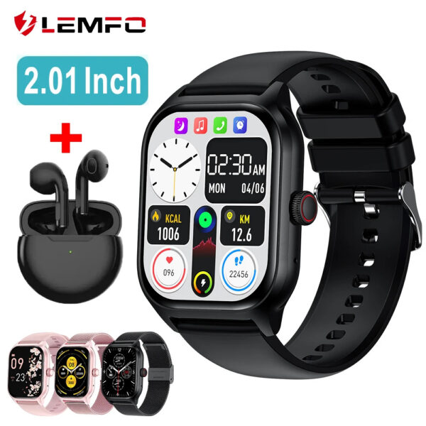 LEMFO LT10 Smart Watch 2024 | Bluetooth Call & Fitness Tracker for Android & iOS - Image 4