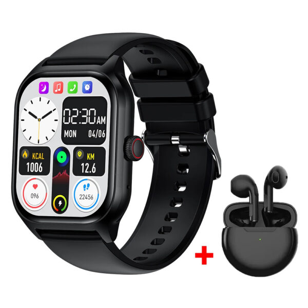 LEMFO LT10 Smart Watch 2024 | Bluetooth Call & Fitness Tracker for Android & iOS - Image 2